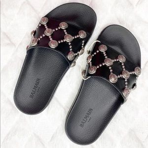 balmain women slides